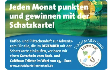 Monatsgewinnspiel Schatzkarte