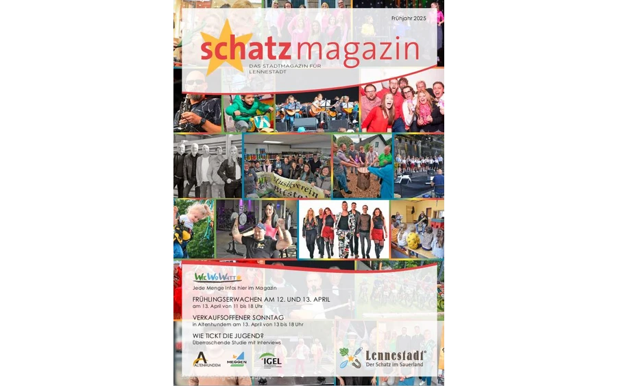 Cover Schatzmagazin Frühjahr 2025