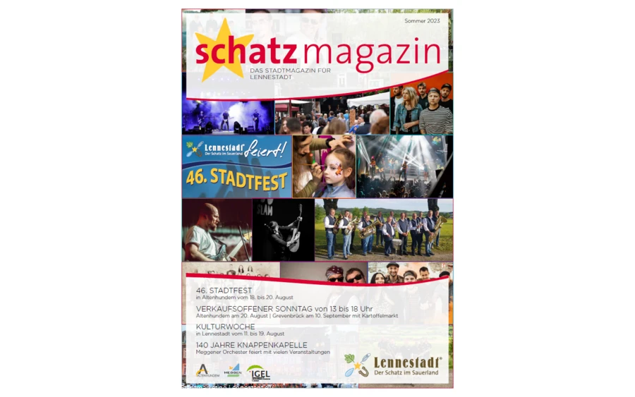 Cover Schatzmagazin Sommer 2023