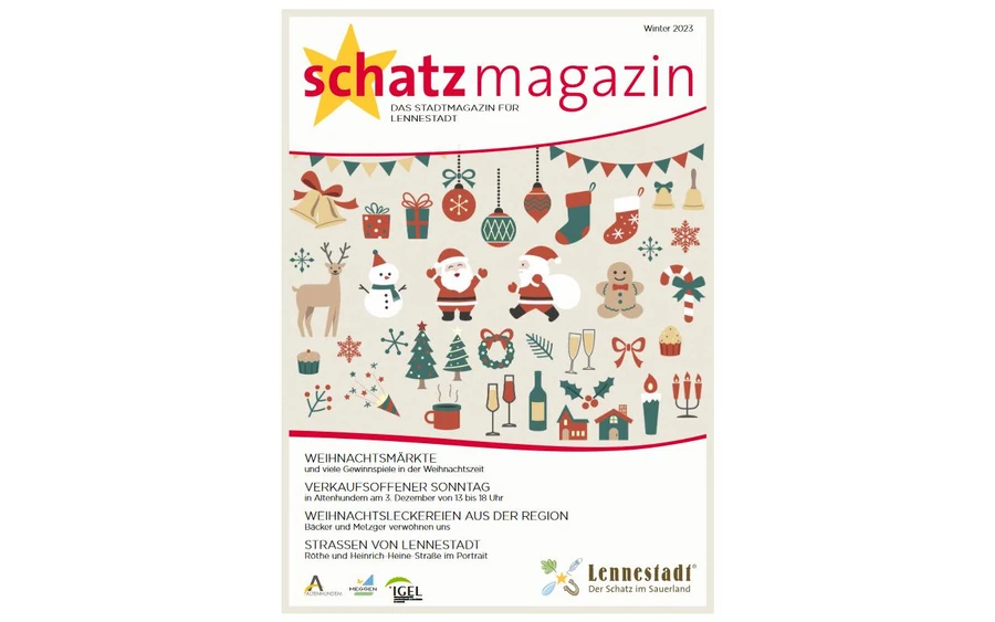 Cover Schatzmagazin Winter 2023 Cover Schatzmagazin Winter 2023