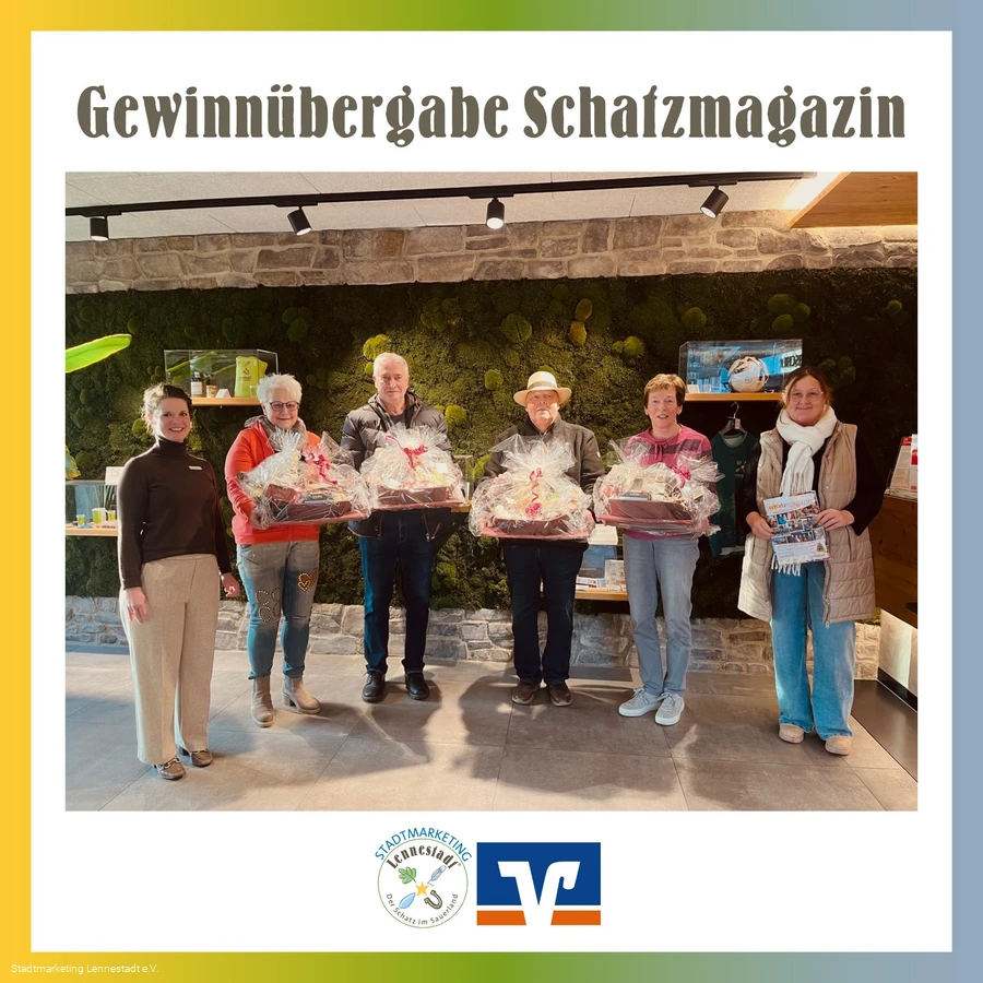 Pr&auml;sentkorb&uuml;bergabe