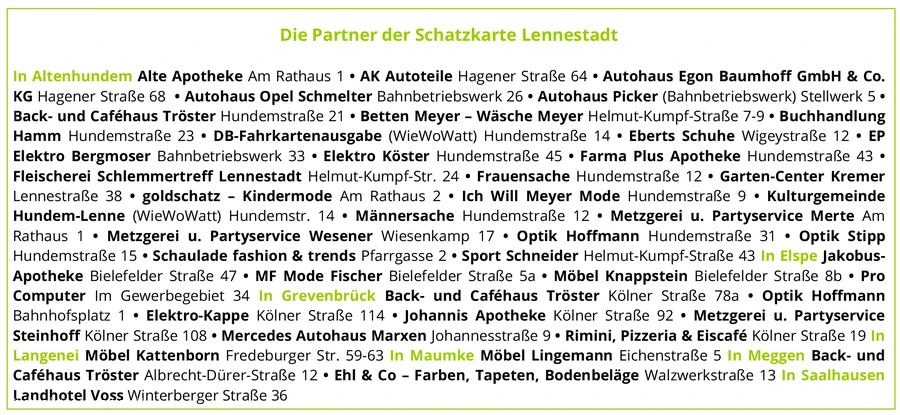 Schatzkarten-Partnerbetriebe Download